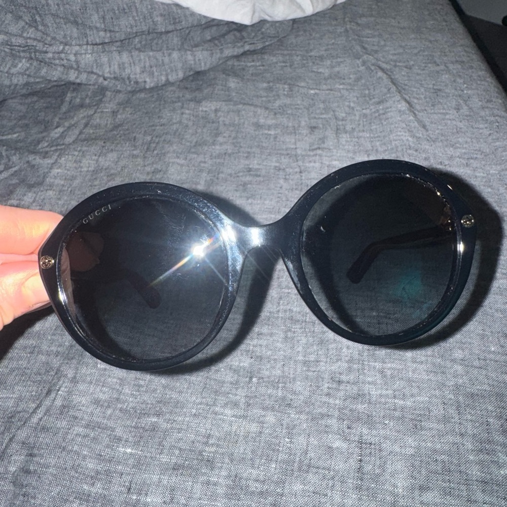Gucci Black & Tortoise Shell Round Sunglasses  - MAKE OFFER